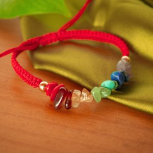 PULSERAS DE CHAKRAS CRISTALES