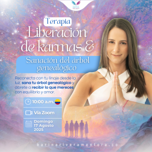 Terapia Liberación de Karmas y Sanación del Árbol Genealógico