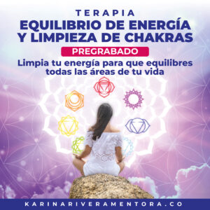 Terapia Pregrabada Equilibrio de energía y limpieza de Chakras